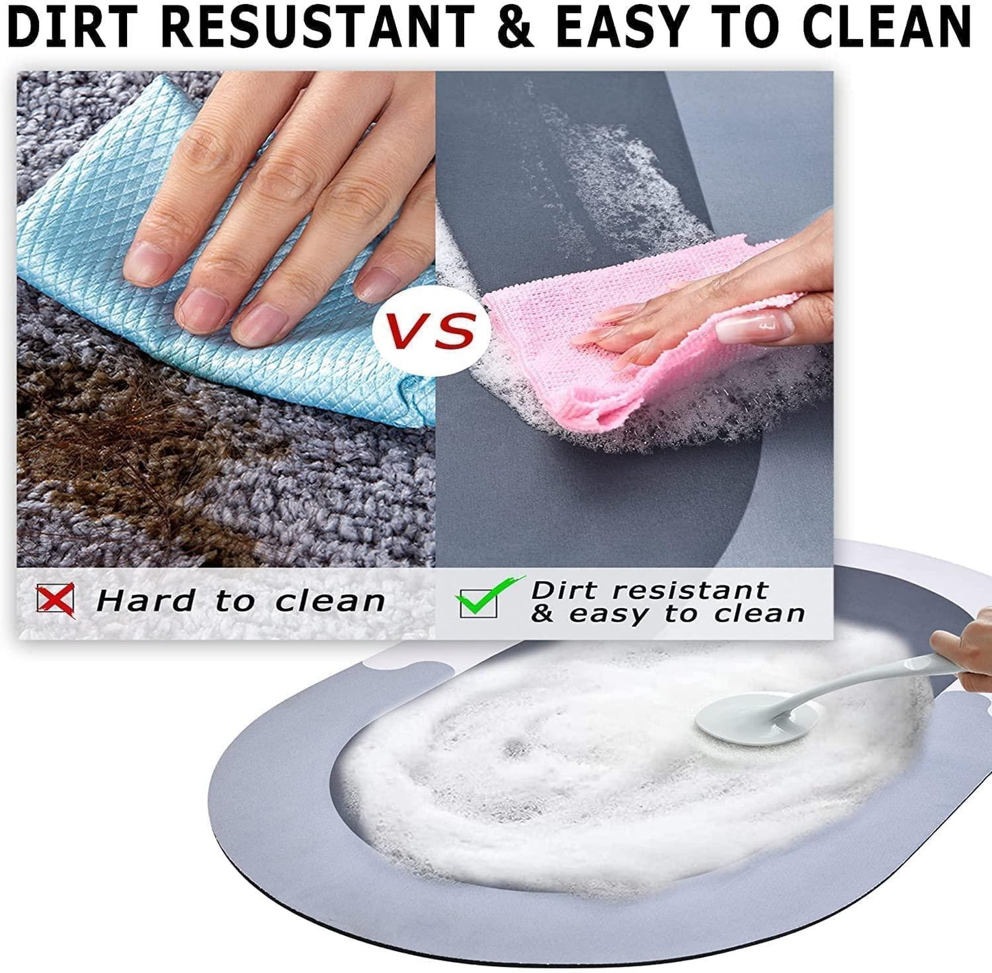 Bath Mat | Door Mat – Super Absorbent & amp, Quick-Drying