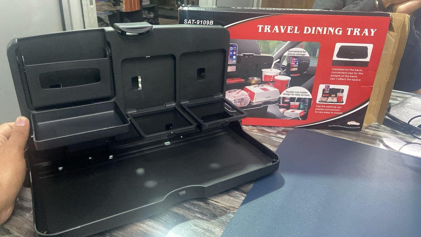 Car Travel Foldable Dining Food Tray