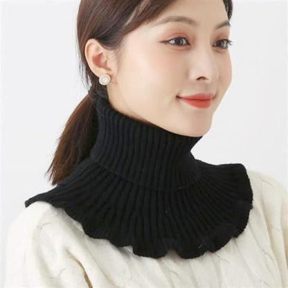 Hand Knitted Winter Collar Neck (Assorted Color)