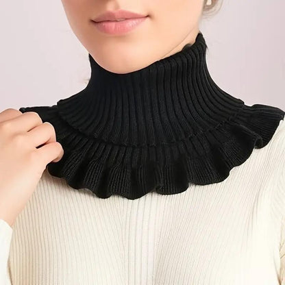 Hand Knitted Winter Collar Neck (Assorted Color)