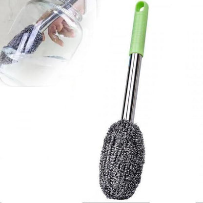 Bottle Jar Toilet Cleaner Brush Scrubber (Pack of 2)