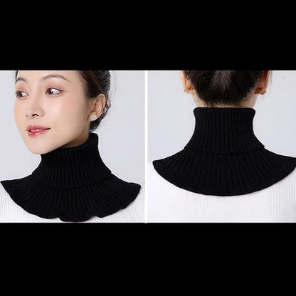 Hand Knitted Winter Collar Neck (Assorted Color)