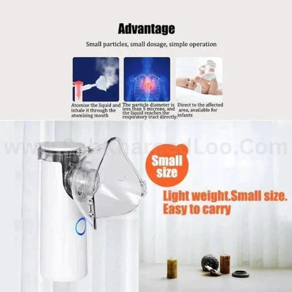 Portable Mesh Nebulizer for Kids & Adults